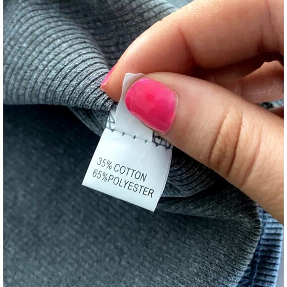 Amazon Gray Long Sleeve Cardigan Top size Medium - Picture 7 of 7